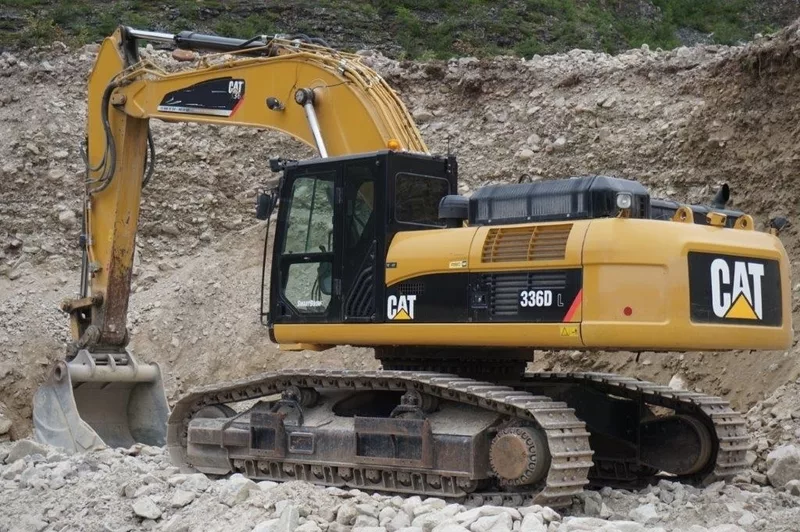 Cat 336D Excavator Working