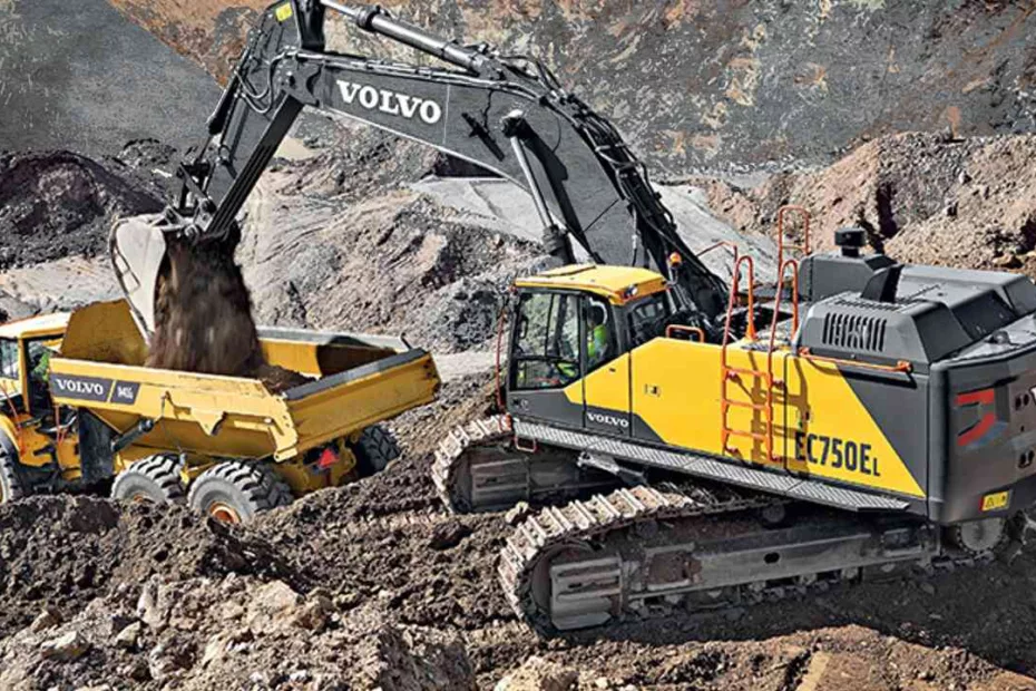 Volvo Excavator Models - EC750 El